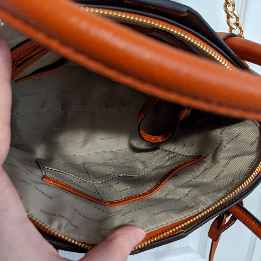 🆕 Michael Kors Mercer Large Some Satchel - Picture 3 of 5
